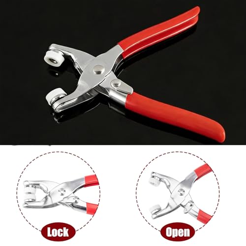 Snaps for Fabric with Fastener Pliers Press Tool Kit