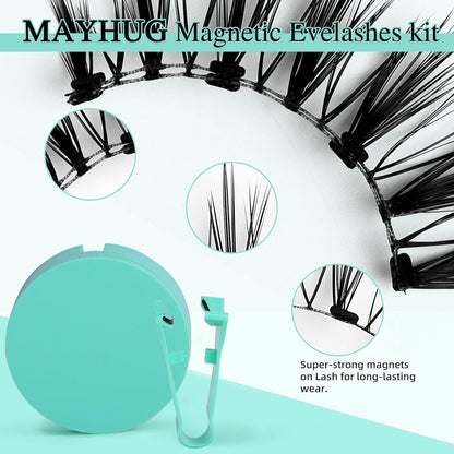 Magnetic Eyelashes with Applicator