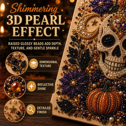 Halloween Ghost Pearl Art DIY Kit