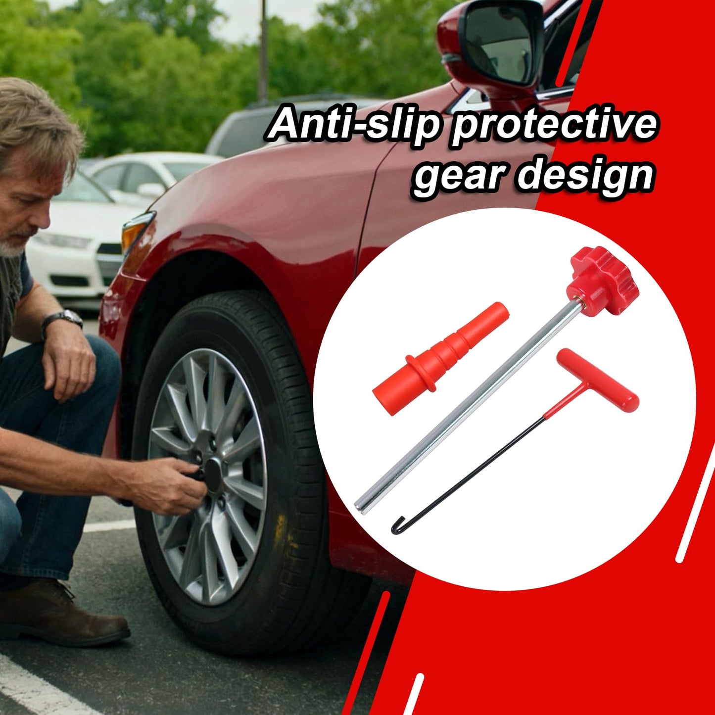 3 Piece Quick Tire vallveCore Repair Set