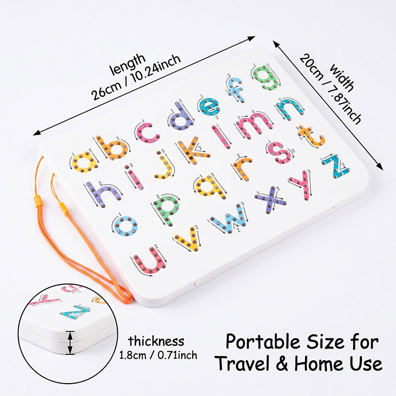 Magnetic Alphabet Tracing Board