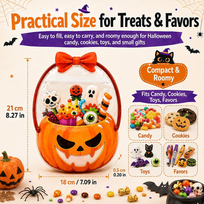24 PCS Halloween Resealable Treat Candy Bags
