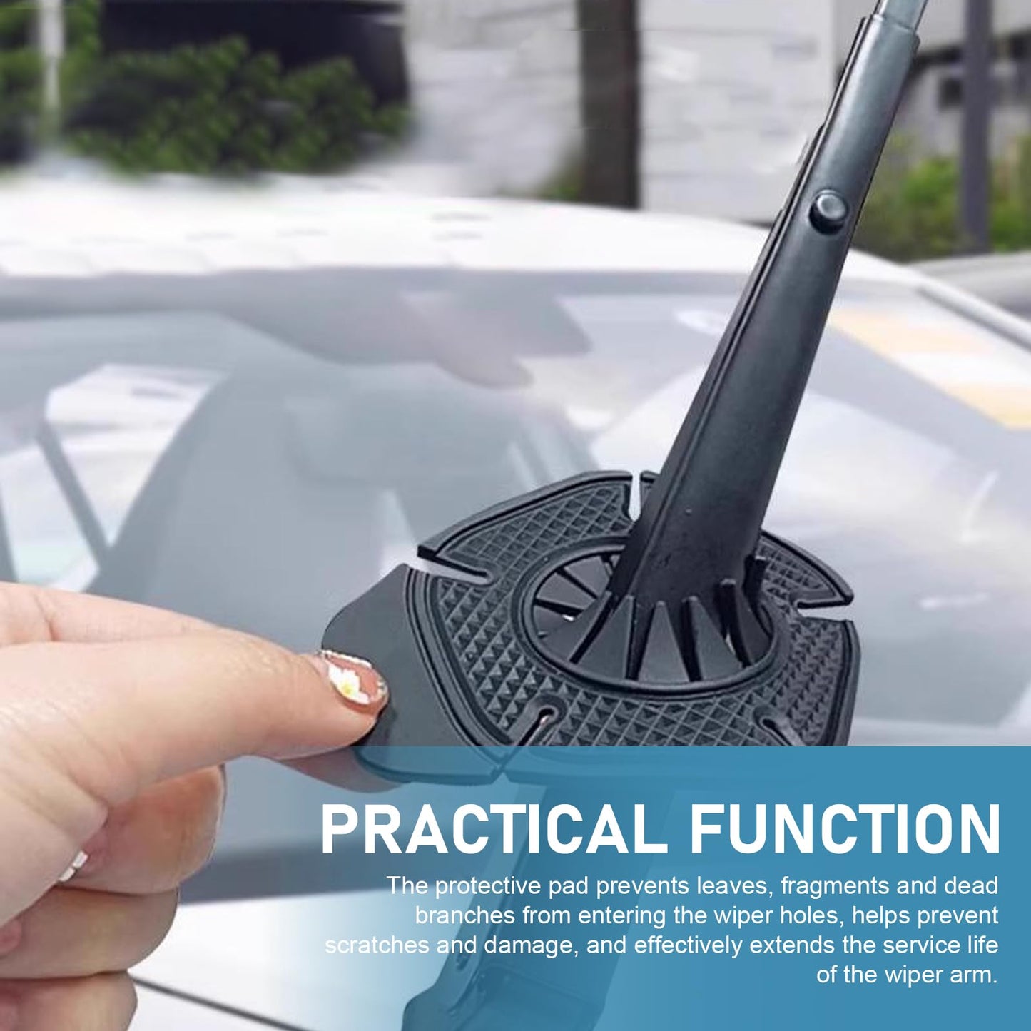 6 PCS Car Wiper Hole Protection Pad