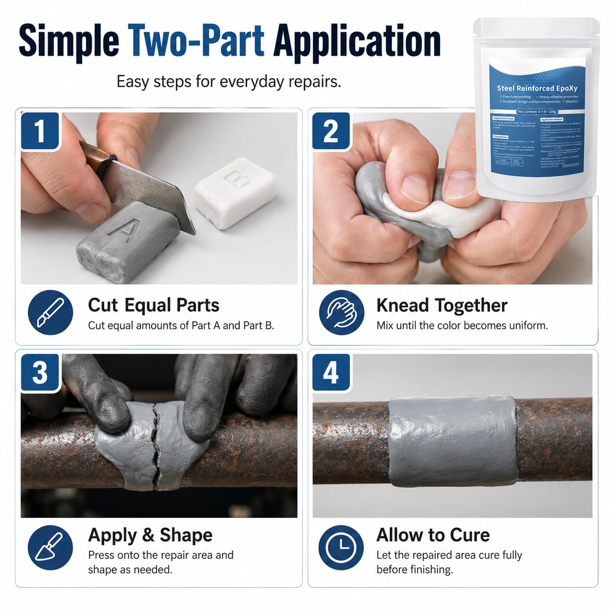 Steel Reinforced Epoxy Putty