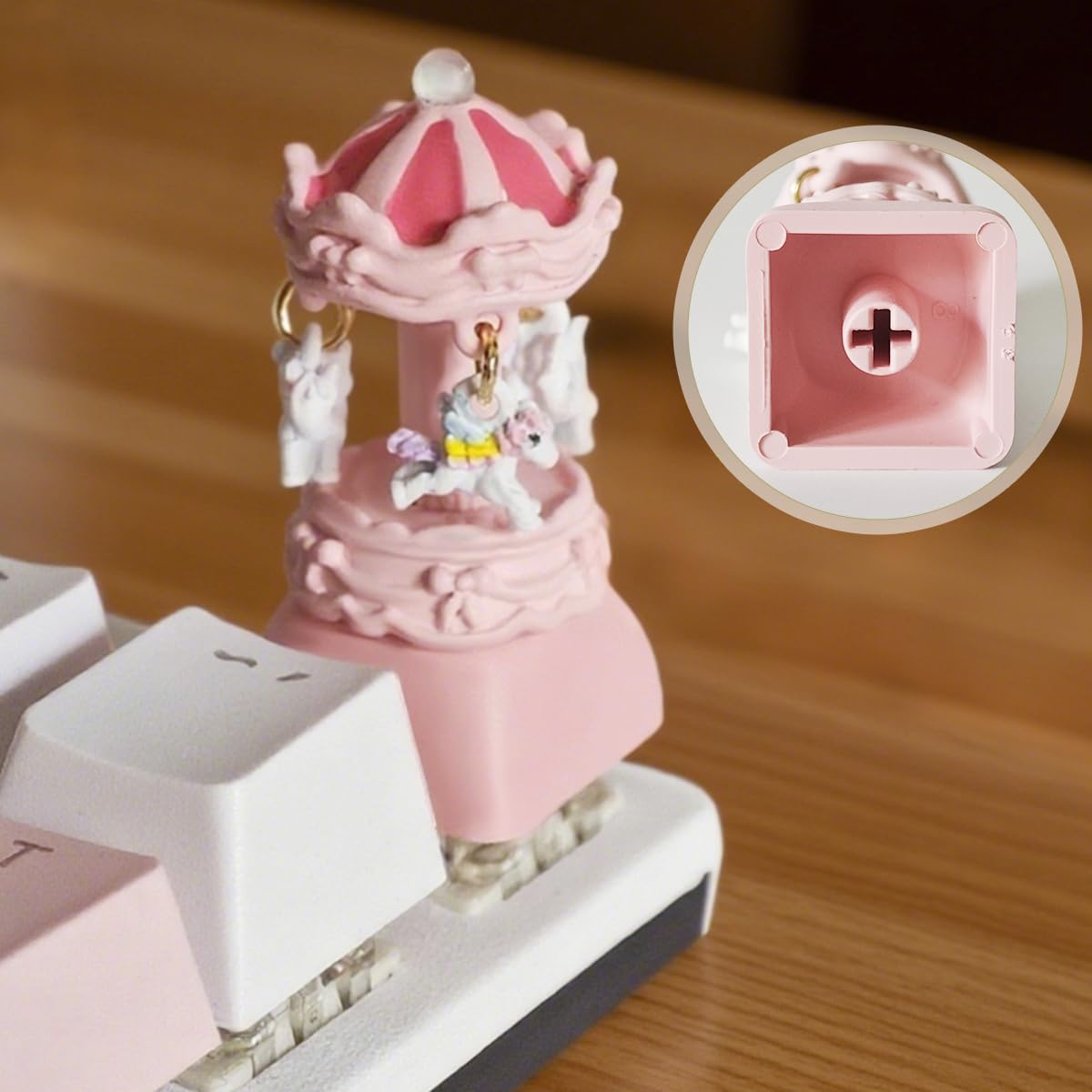 Cute Carousel Keycap