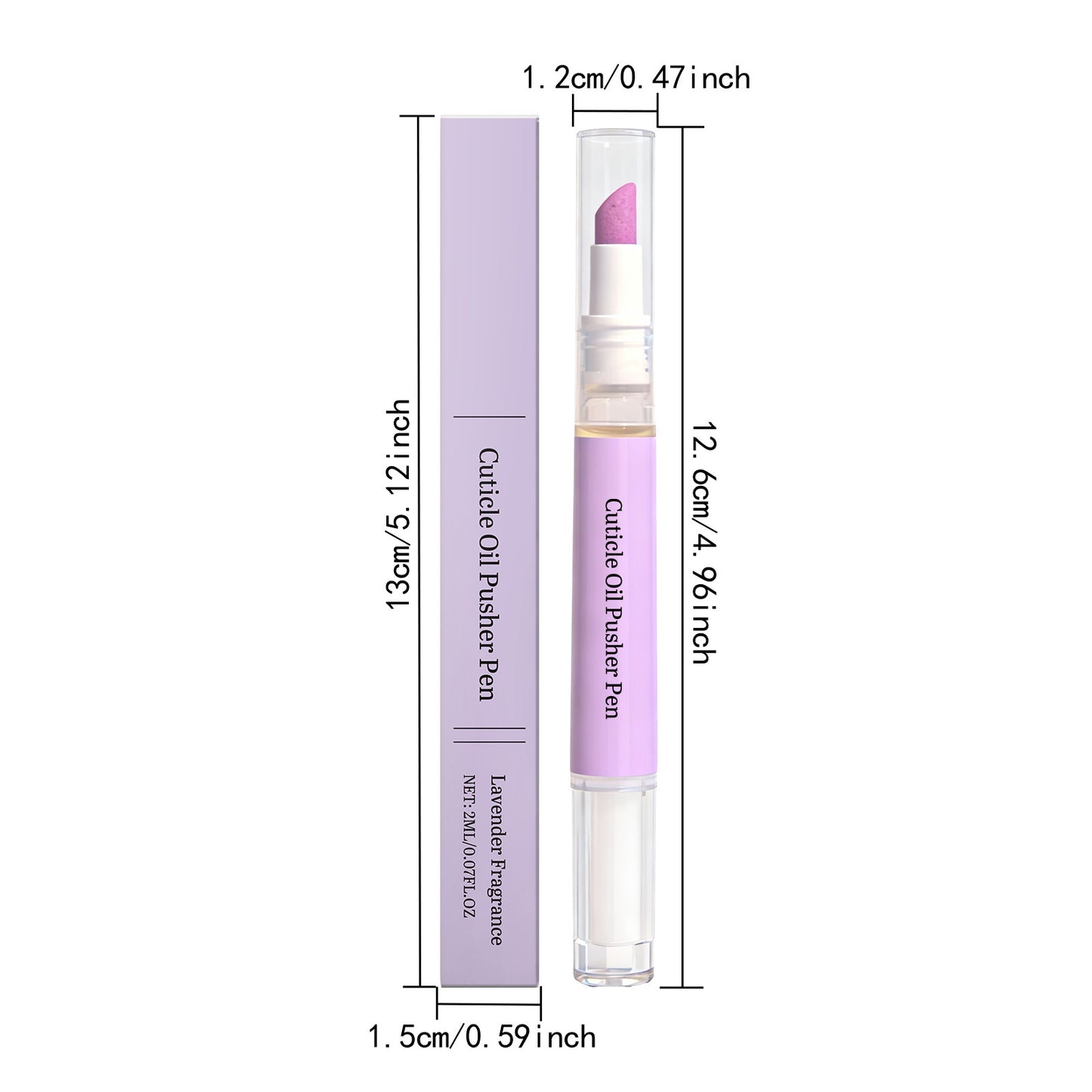 2 Pack Nail Care Oil — Gently Removes Dead Skin