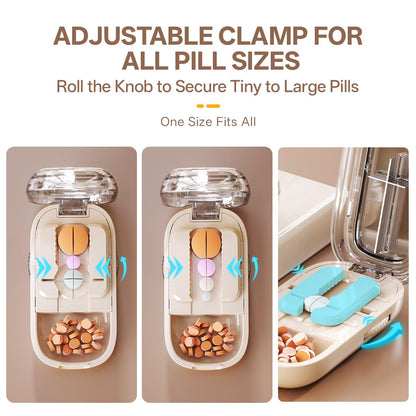 Pill Cutter Splitter for Small and Tiny Large Pills
