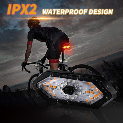 Bike Tail Light with Turn Signals
