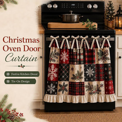 Christmas Patchwork Oven Skirt Curta