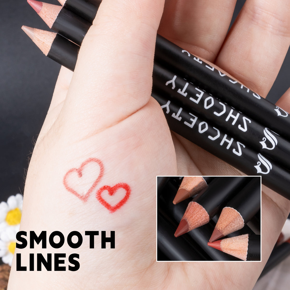 12 Colors Matte Lip Liner Set