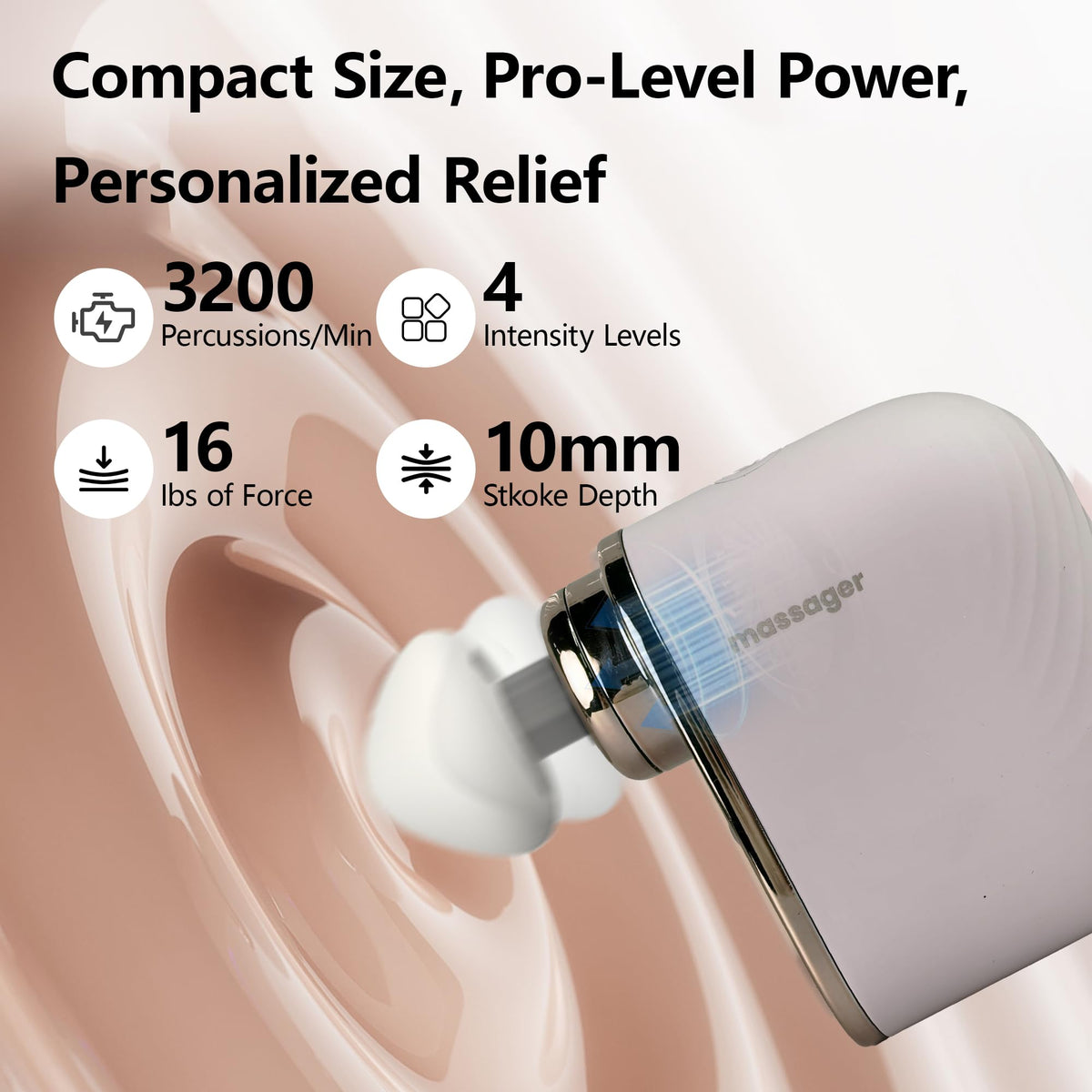 Portable Handheld Muscle Massager