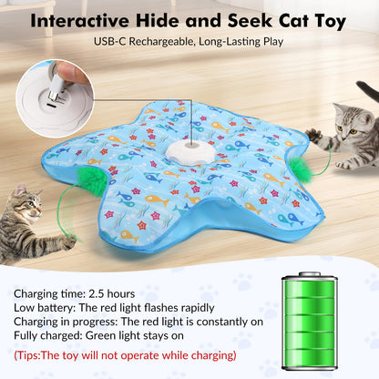 Hide and Seek Interactive Cat Toys