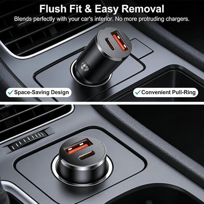 2 Psc Car Fast Charging Charger