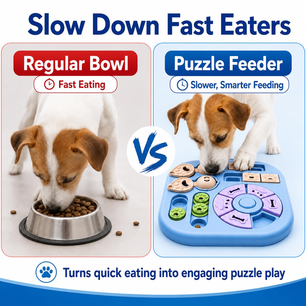 Dog Treat Dispenser Toy Funny Feeding Slow Feeder