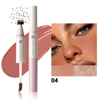 2-in-1 Freckle Stamp & Liquid Blush for Natural Daily Makeup