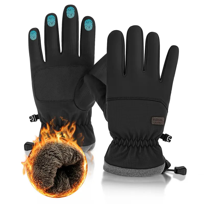 Universal Winter Waterproof and Cold-Proof Gloves - with Insulated Liner