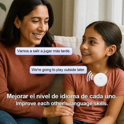 Portable Wireless AI Language Translator - Supports 139 Languages