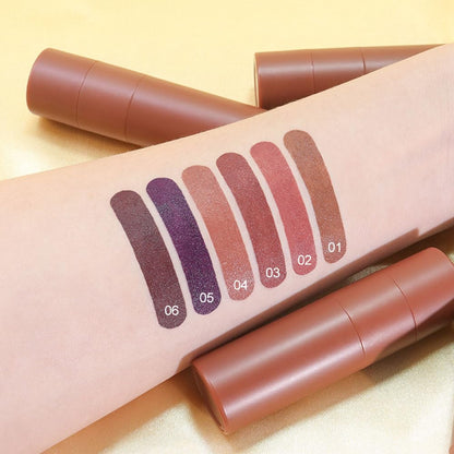Deep Matte Crayon Lip Liner Lipstick Makeup