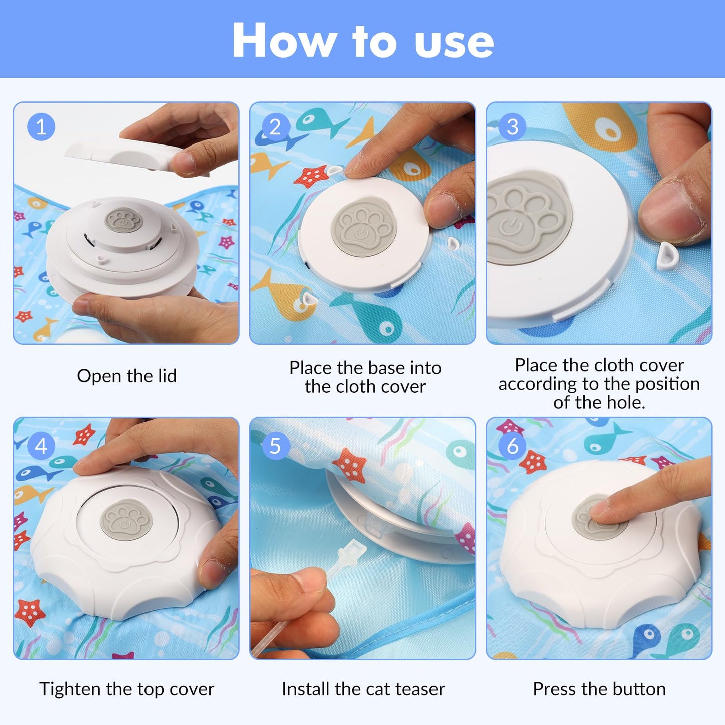 Hide and Seek Interactive Cat Toys