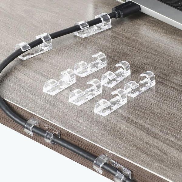 Non Punched self-Adhesive and Traceless Cable Clips