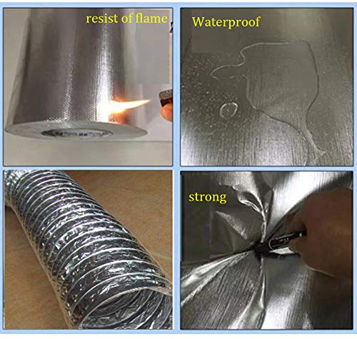 4 Pcs Aluminum foil Duct Tape