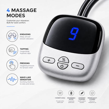 Portable Neck Massager with Hot Compress
