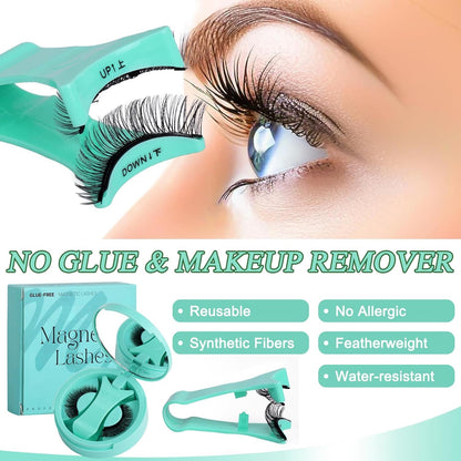 Magnetic Eyelashes with Applicator