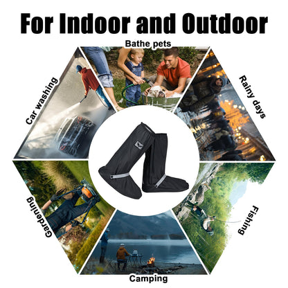 Waterproof Reusable Silicone Non-Slip Shoe Cover