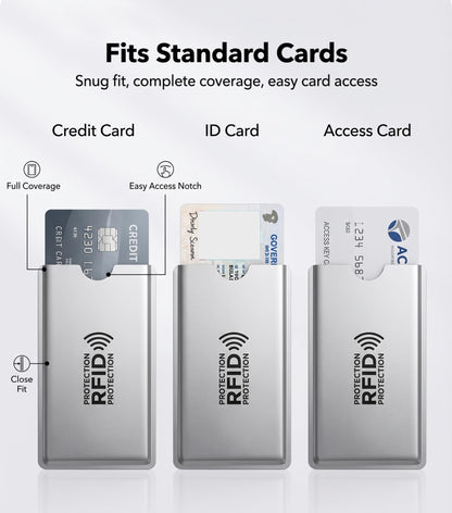 20 Pcs RFID Blocking Card Sleeve
