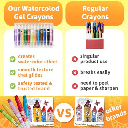 Water Silky Crayon Set