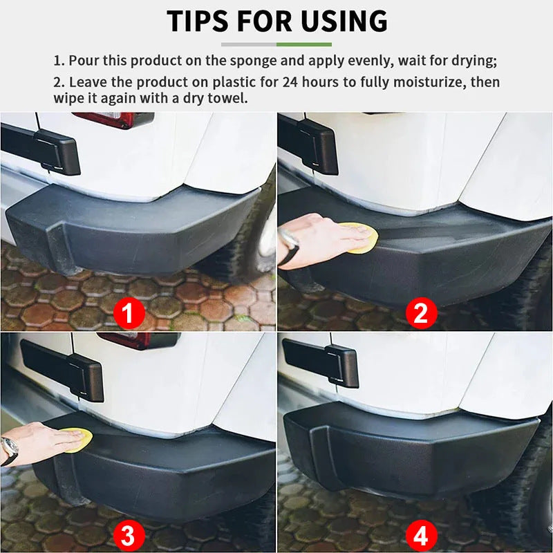 Car Paint Scratch Repair with Sponge