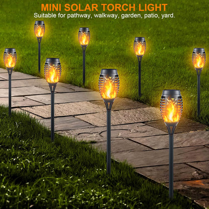 Solar Torch Flame Lights