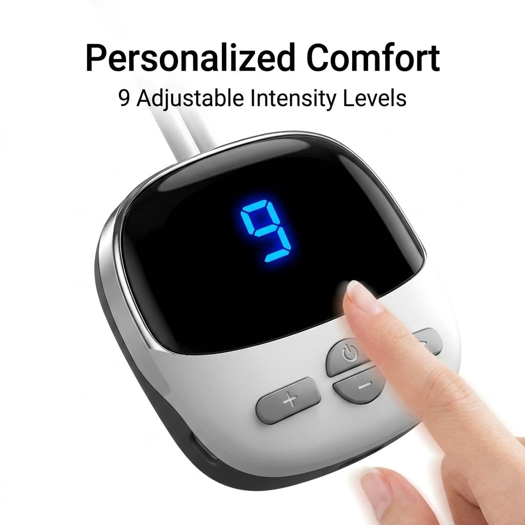 Portable Neck Massager with Hot Compress