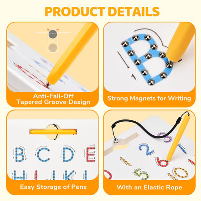 Magnetic Alphabet Tracing Board