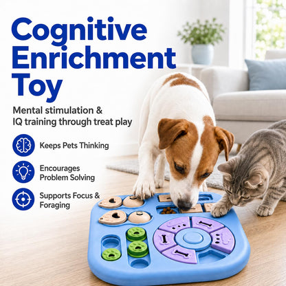 Dog Treat Dispenser Toy Funny Feeding Slow Feeder