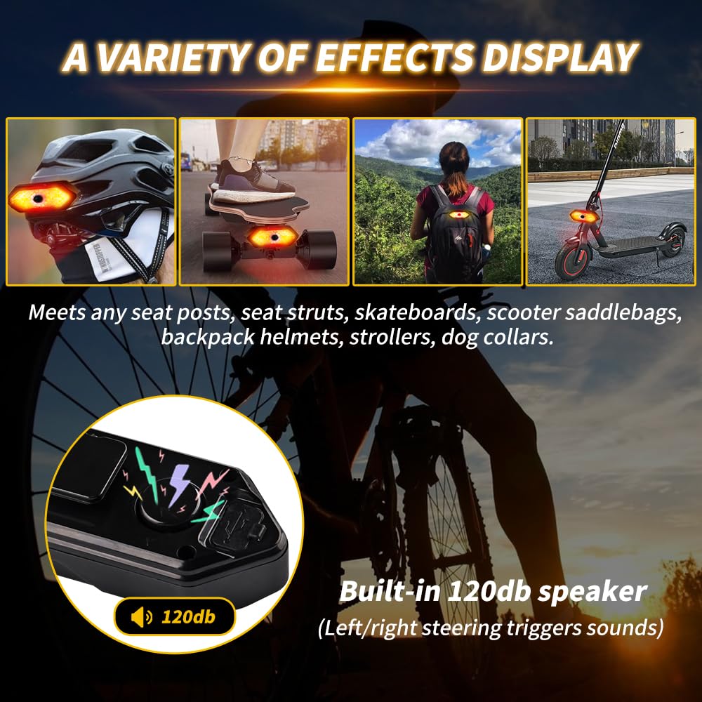 Bike Tail Light with Turn Signals