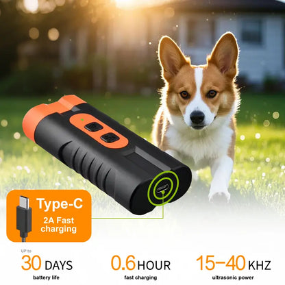 2-In-1 Dog Barking Deterrent Training Tool, Safe Behavior Correction