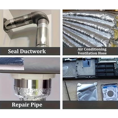 4 Pcs Aluminum foil Duct Tape