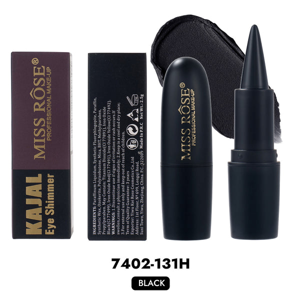 Black Gel Eyeliner Pencil Waterproof Smudge Proof