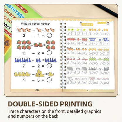 5 Reusable Magic Writing Book