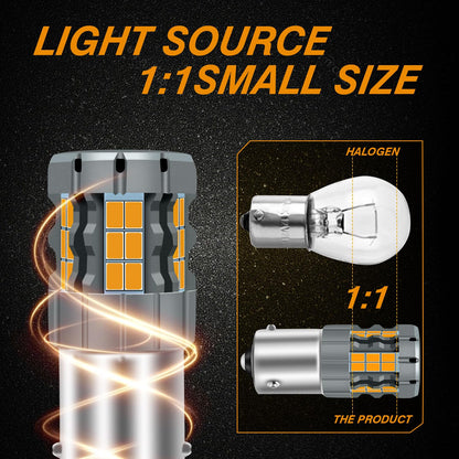 1156 LED Bulb CANBUS Error Free Anti Hyper Flash