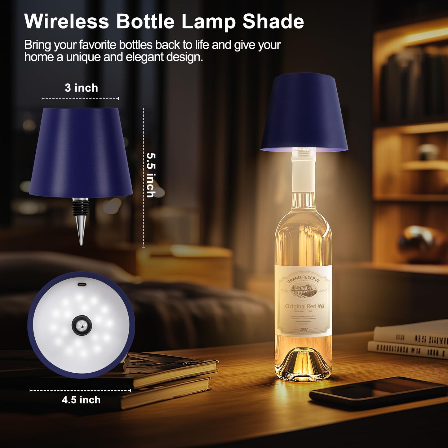 Wireless Bottle Lamp