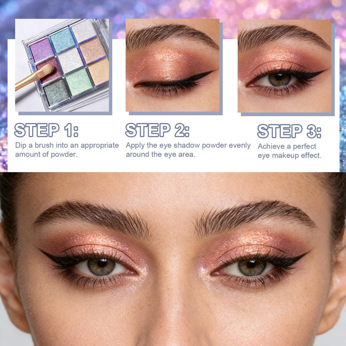 9 Colors Chameleon Eyeshadow Palette