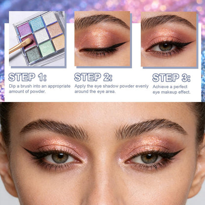 9 Colors Chameleon Eyeshadow Palette