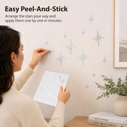 Star 3D Acrylic Decals