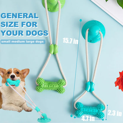 Dog Chew Suction Cup Tug of War Toy