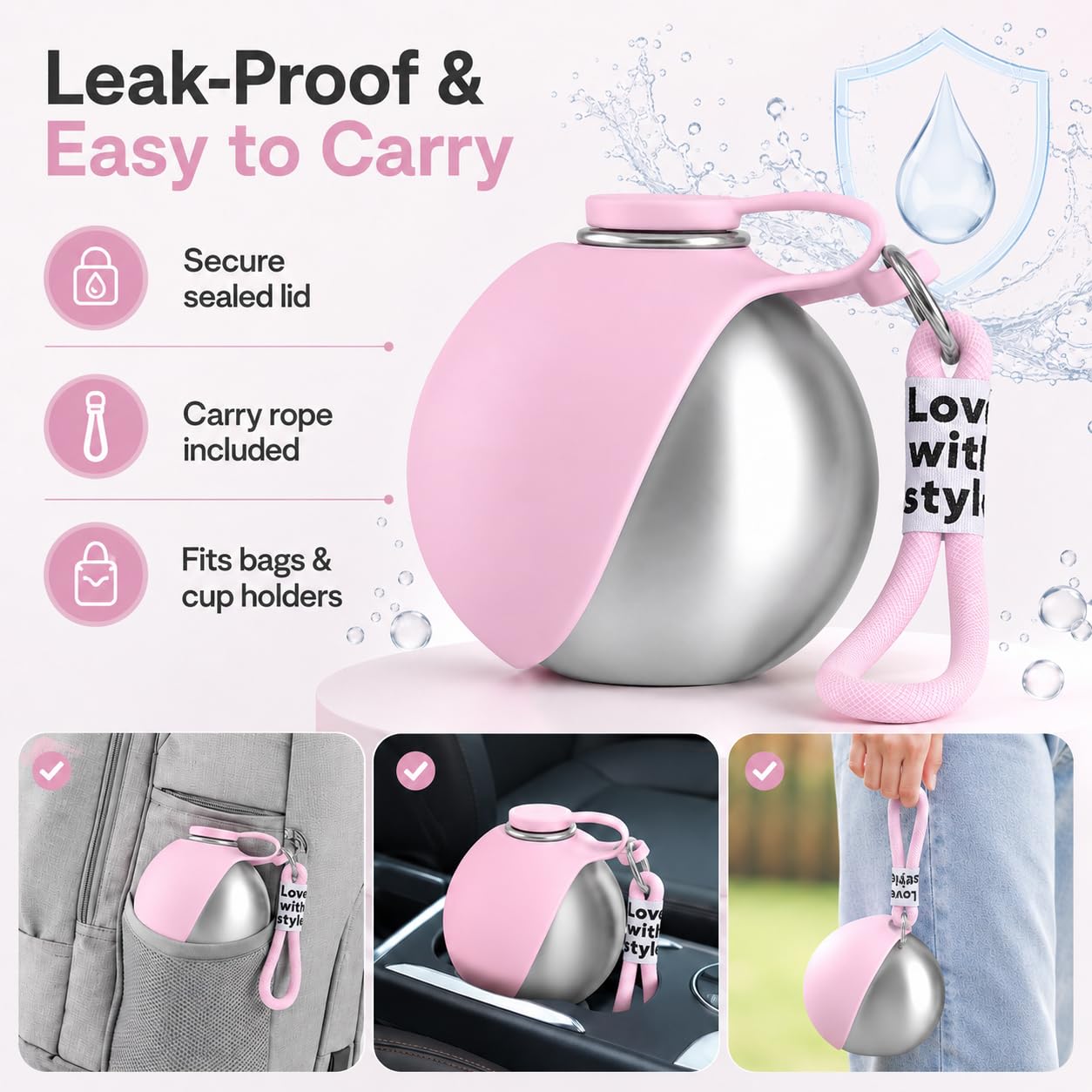 Portable Pet Dog Water Bottle