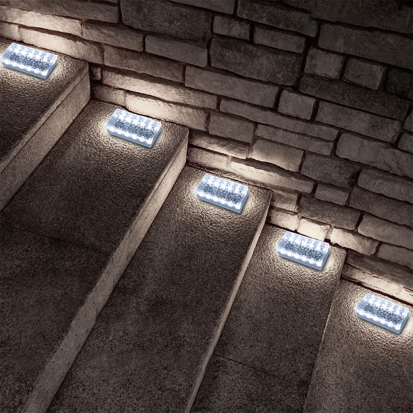 Solar Brick Ice Lights