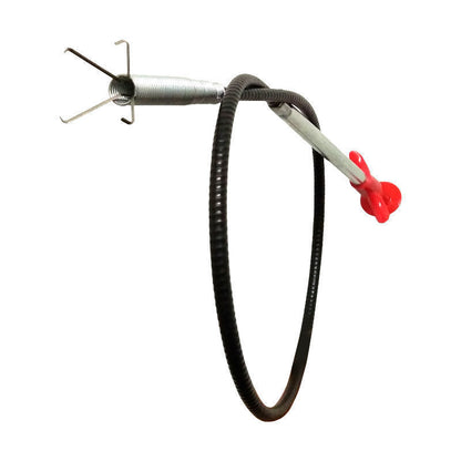 3-Meter Drain Cleaner - With Round Knob And Four-Jaw Clamp