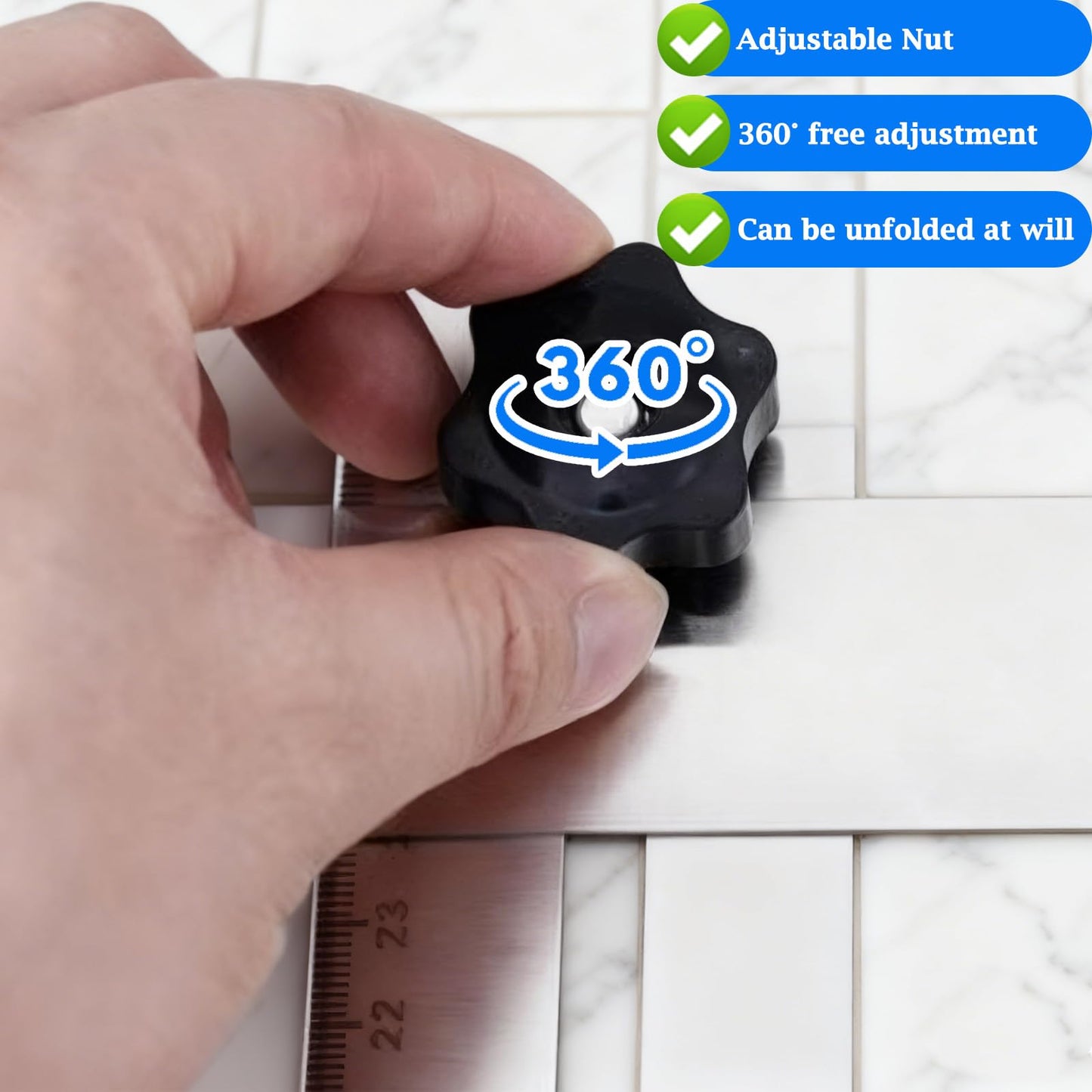 Adjustable Ceramic Tile Hole Locator